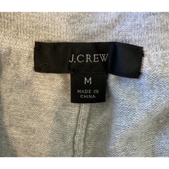 J Crew Knit Lounge Shorts Size Medium Women’s Grey - Picture 3 of 8